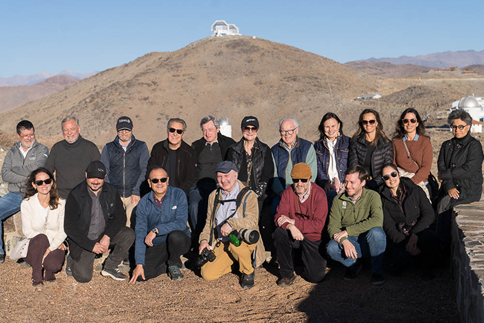 Delegación de FRIENDS UC visita  las instalaciones de Las Campanas, Gémini y Vera Rubin